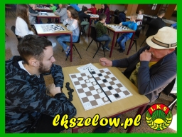 II Wiosenny Turniej w warcabach 64-polowych dla mieszkańców miasta i gminy Zelów