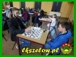 II Wiosenny Turniej w warcabach 64-polowych dla mieszkańców miasta i gminy Zelów