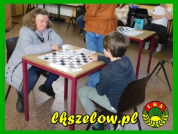 II Wiosenny Turniej w warcabach 64-polowych dla mieszkańców miasta i gminy Zelów