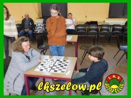 II Wiosenny Turniej w warcabach 64-polowych dla mieszkańców miasta i gminy Zelów