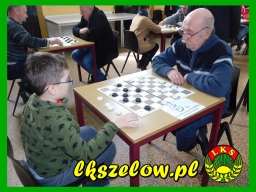 II Wiosenny Turniej w warcabach 64-polowych dla mieszkańców miasta i gminy Zelów