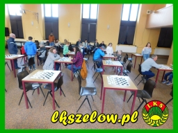 II Wiosenny Turniej w warcabach 64-polowych dla mieszkańców miasta i gminy Zelów