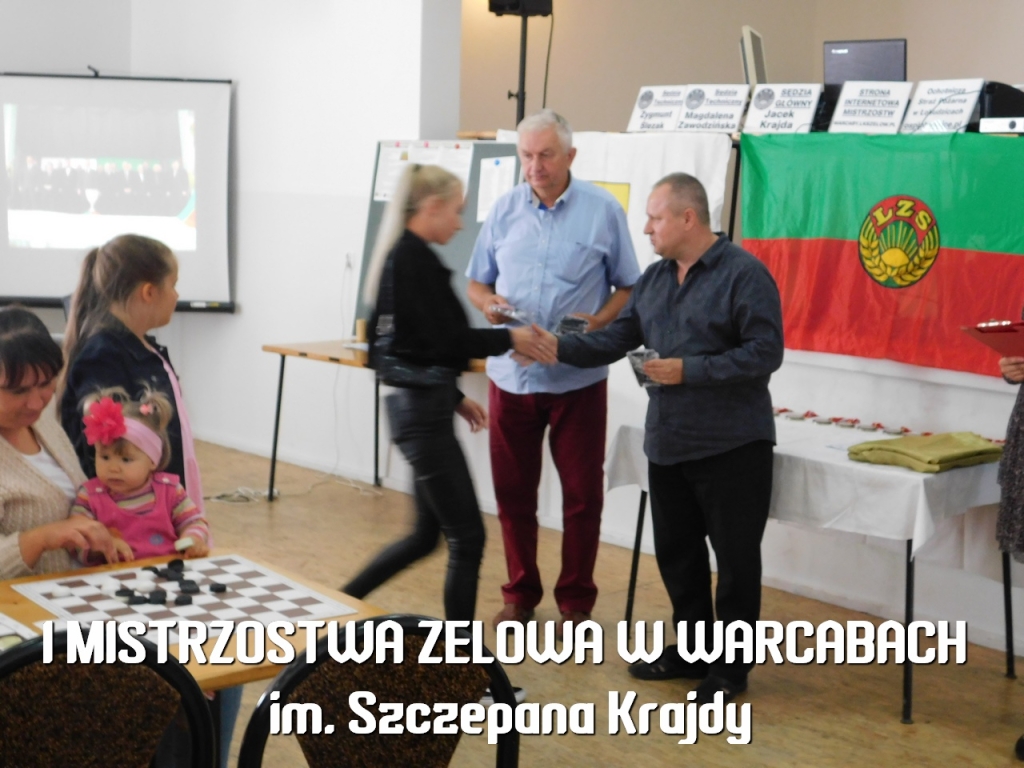 I Mistrzostwa Zelowa w Warcabach im. Szczepana Krajdy - OSP Łobudzice, 2021 rok