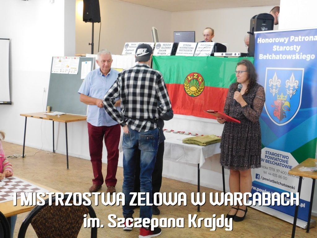 I Mistrzostwa Zelowa w Warcabach im. Szczepana Krajdy - OSP Łobudzice, 2021 rok