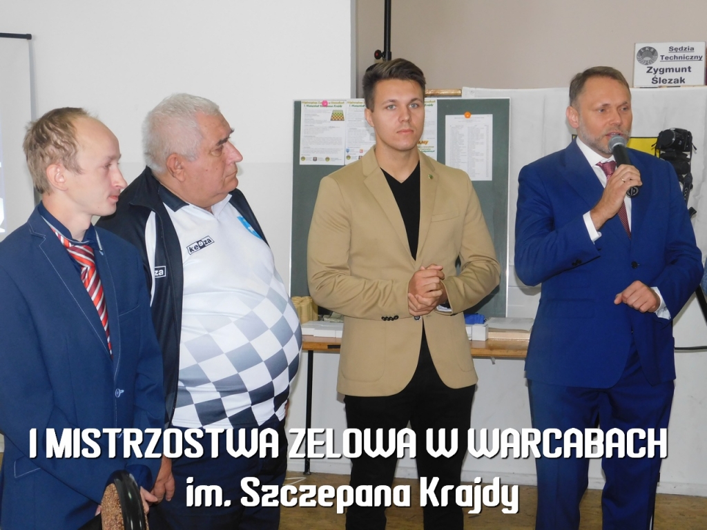 I Mistrzostwa Zelowa w Warcabach im. Szczepana Krajdy - OSP Łobudzice, 2021 rok