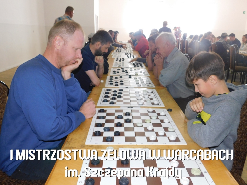 I Mistrzostwa Zelowa w Warcabach im. Szczepana Krajdy - OSP Łobudzice, 2021 rok