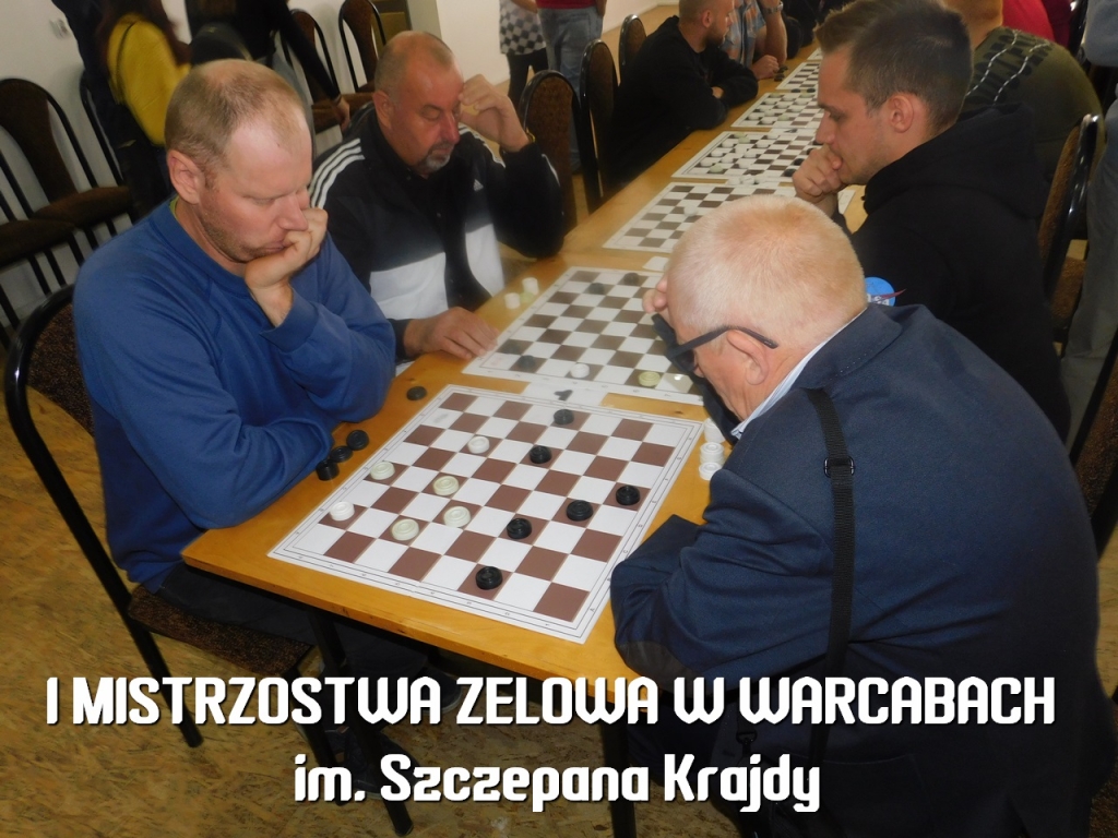 I Mistrzostwa Zelowa w Warcabach im. Szczepana Krajdy - OSP Łobudzice, 2021 rok