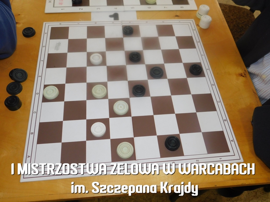 I Mistrzostwa Zelowa w Warcabach im. Szczepana Krajdy - OSP Łobudzice, 2021 rok