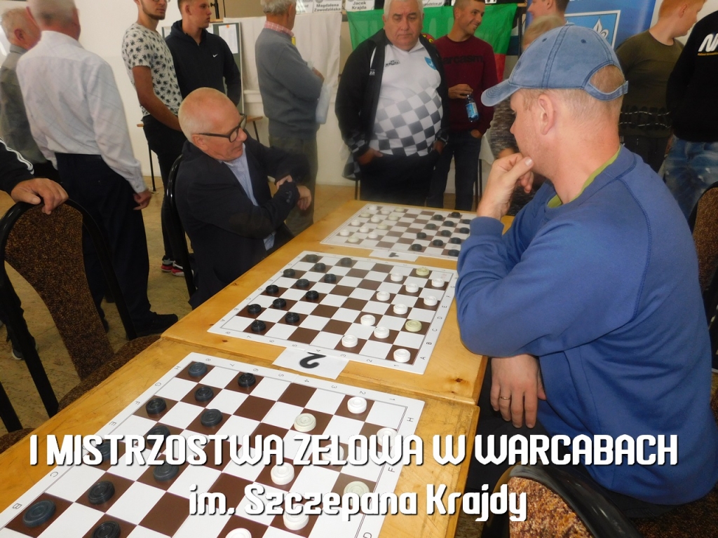 I Mistrzostwa Zelowa w Warcabach im. Szczepana Krajdy - OSP Łobudzice, 2021 rok