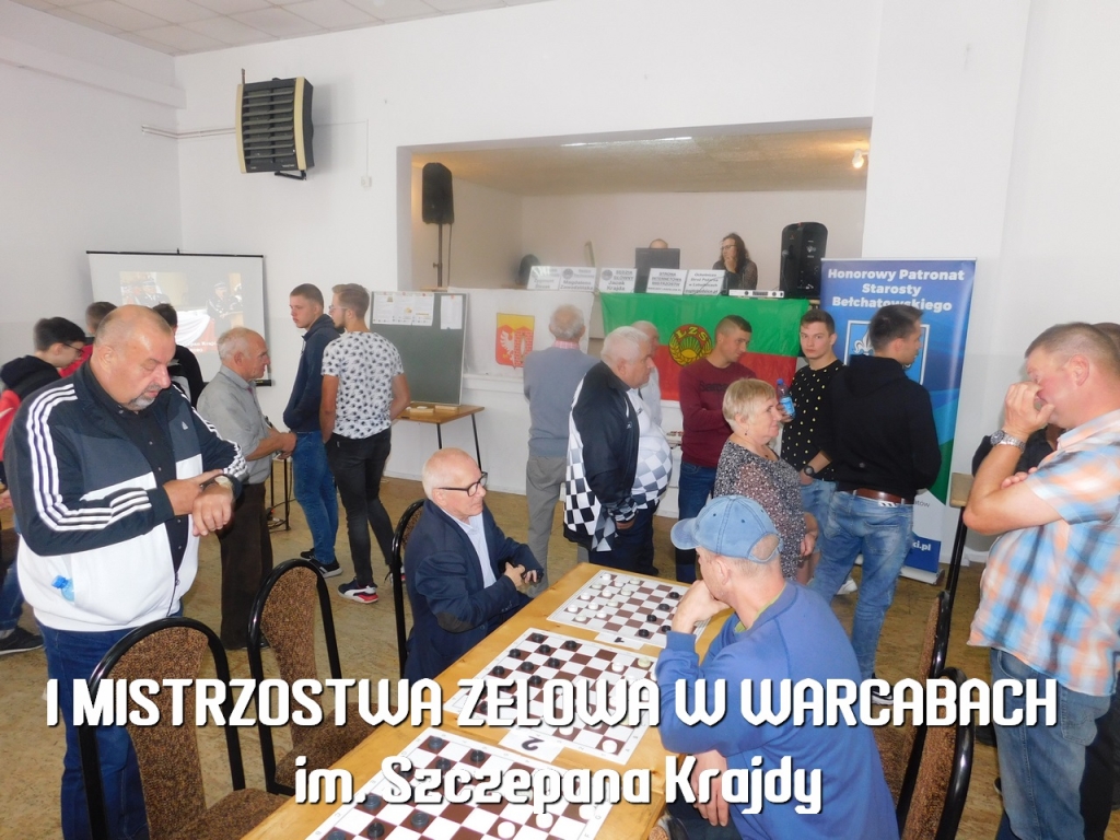 I Mistrzostwa Zelowa w Warcabach im. Szczepana Krajdy - OSP Łobudzice, 2021 rok