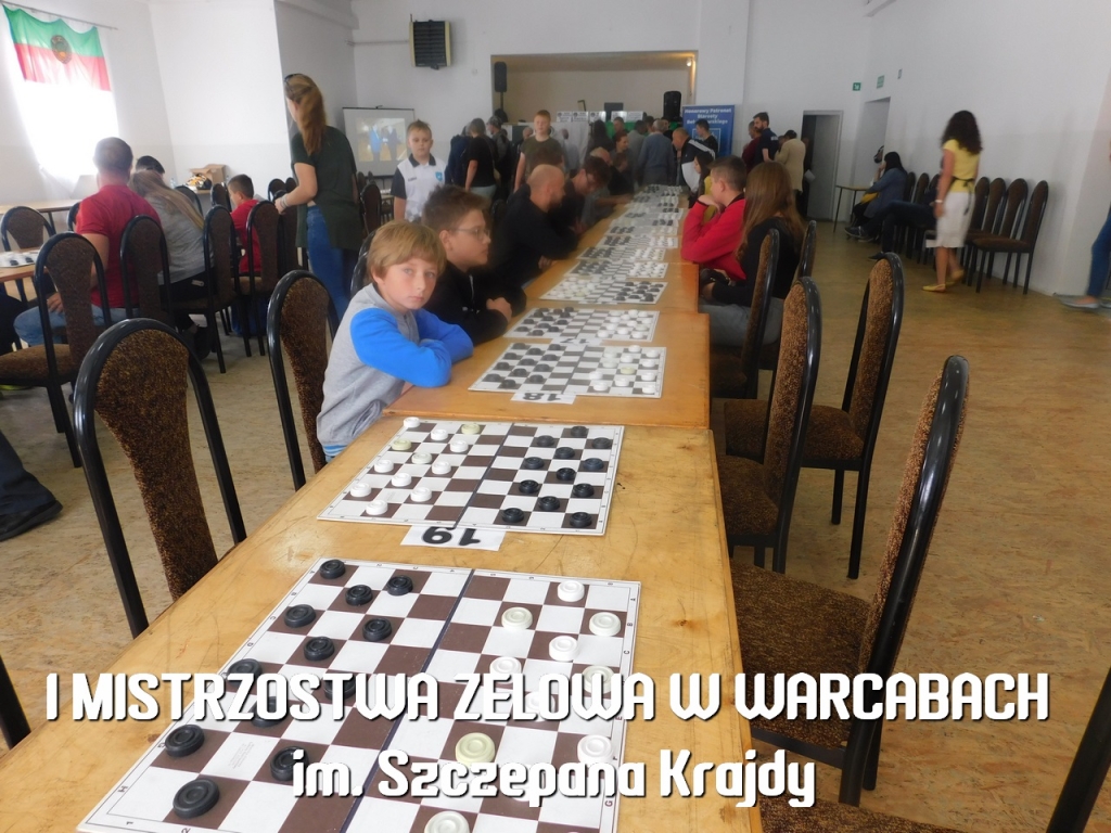 I Mistrzostwa Zelowa w Warcabach im. Szczepana Krajdy - OSP Łobudzice, 2021 rok