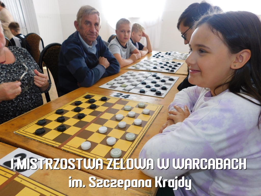 I Mistrzostwa Zelowa w Warcabach im. Szczepana Krajdy - OSP Łobudzice, 2021 rok