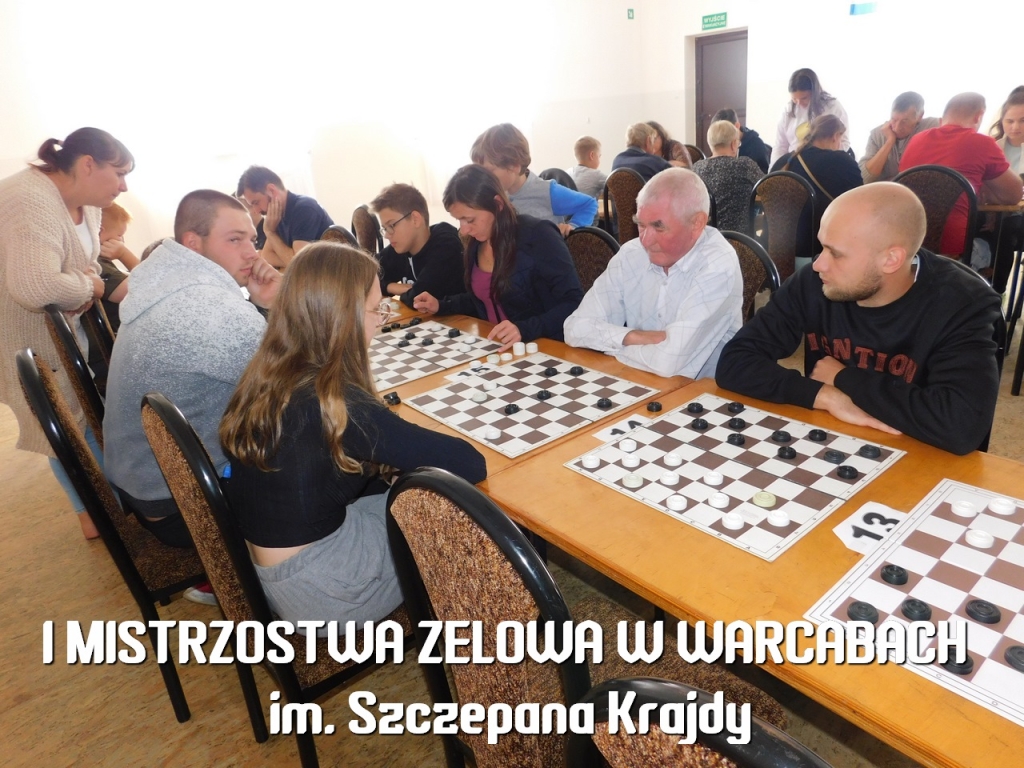 I Mistrzostwa Zelowa w Warcabach im. Szczepana Krajdy - OSP Łobudzice, 2021 rok