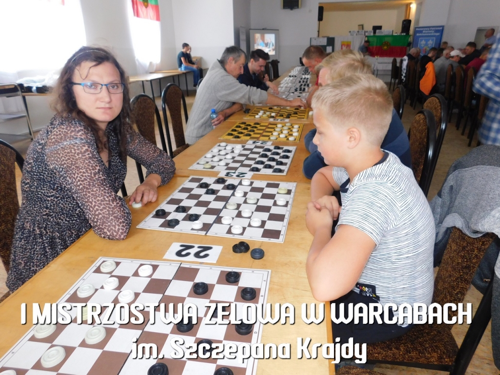 I Mistrzostwa Zelowa w Warcabach im. Szczepana Krajdy - OSP Łobudzice, 2021 rok