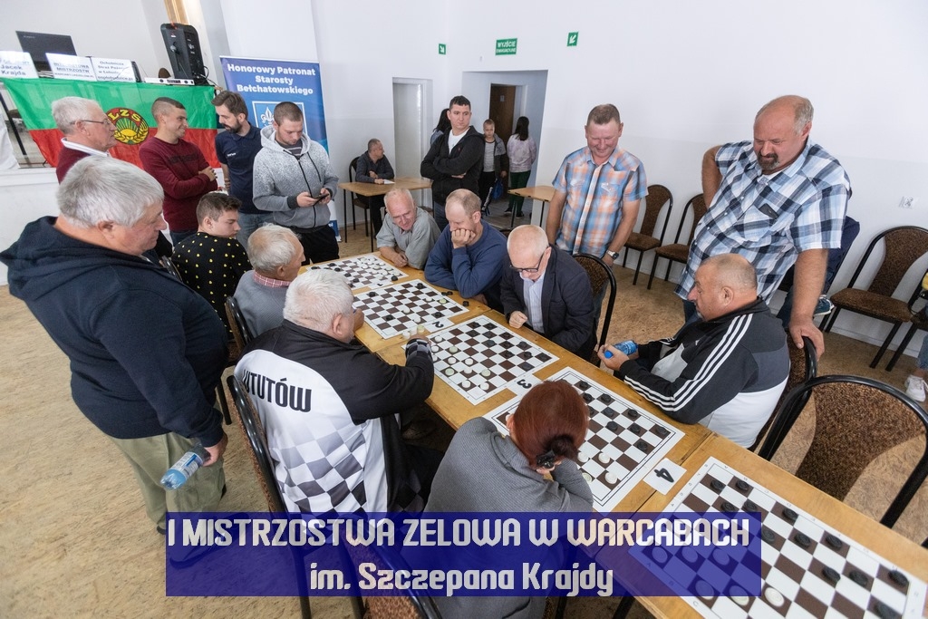 I Mistrzostwa Zelowa w Warcabach im. Szczepana Krajdy - OSP Łobudzice, 2021 rok