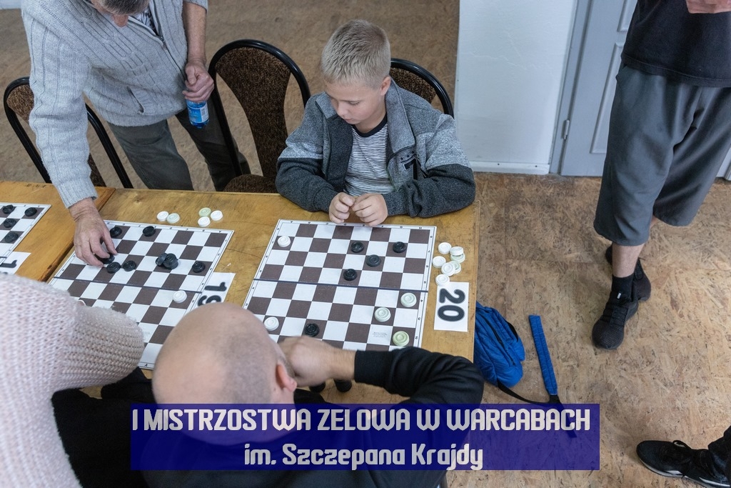 I Mistrzostwa Zelowa w Warcabach im. Szczepana Krajdy - OSP Łobudzice, 2021 rok