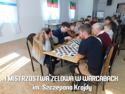 I Mistrzostwa Zelowa w Warcabach im. Szczepana Krajdy - OSP Łobudzice, 2021 rok