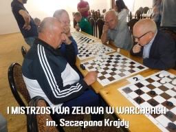 I Mistrzostwa Zelowa w Warcabach im. Szczepana Krajdy - OSP Łobudzice, 2021 rok