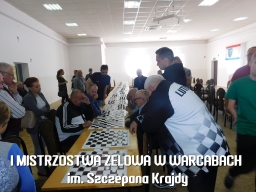 I Mistrzostwa Zelowa w Warcabach im. Szczepana Krajdy - OSP Łobudzice, 2021 rok