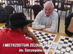 I Mistrzostwa Zelowa w Warcabach im. Szczepana Krajdy - OSP Łobudzice, 2021 rok