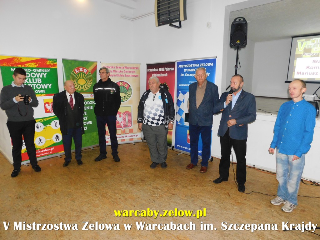 V MISTRZOSTWA ZELOWA W WARCABACH im. Szczepana Krajdy