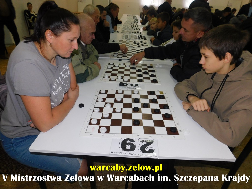 V MISTRZOSTWA ZELOWA W WARCABACH im. Szczepana Krajdy
