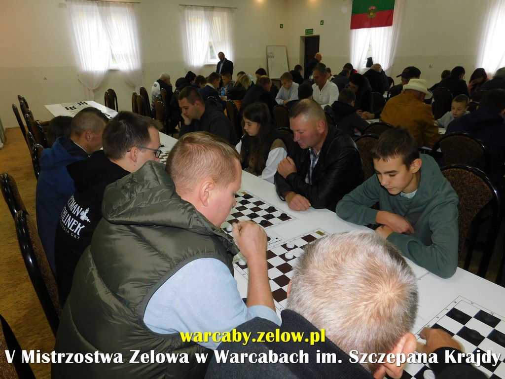 V MISTRZOSTWA ZELOWA W WARCABACH im. Szczepana Krajdy