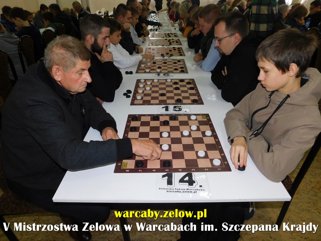 V MISTRZOSTWA ZELOWA W WARCABACH im. Szczepana Krajdy