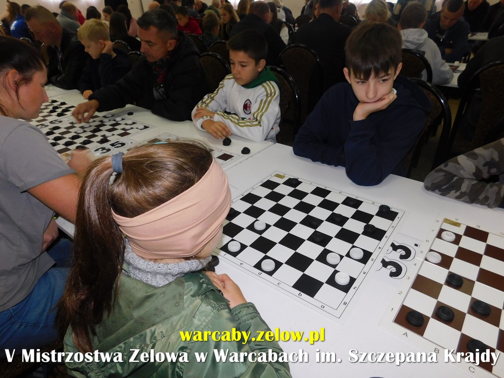 V MISTRZOSTWA ZELOWA W WARCABACH im. Szczepana Krajdy
