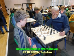 Indywidualne i Drużynowe Mistrzostwa Województwa Łódzkiego w warcabach 100-polowych - Lututów, 2023 rok