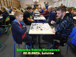 Indywidualne i Drużynowe Mistrzostwa Województwa Łódzkiego w warcabach 100-polowych - Lututów, 2023 rok