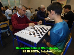 Indywidualne i Drużynowe Mistrzostwa Województwa Łódzkiego w warcabach 100-polowych - Lututów, 2023 rok