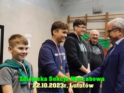 Indywidualne i Drużynowe Mistrzostwa Województwa Łódzkiego w warcabach 100-polowych - Lututów, 2023 rok