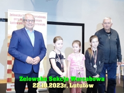 Indywidualne i Drużynowe Mistrzostwa Województwa Łódzkiego w warcabach 100-polowych - Lututów, 2023 rok