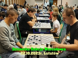 Indywidualne i Drużynowe Mistrzostwa Województwa Łódzkiego w warcabach 100-polowych - Lututów, 2023 rok