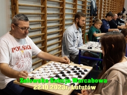 Indywidualne i Drużynowe Mistrzostwa Województwa Łódzkiego w warcabach 100-polowych - Lututów, 2023 rok