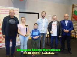 Indywidualne i Drużynowe Mistrzostwa Województwa Łódzkiego w warcabach 100-polowych - Lututów, 2023 rok
