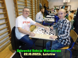 Indywidualne i Drużynowe Mistrzostwa Województwa Łódzkiego w warcabach 100-polowych - Lututów, 2023 rok