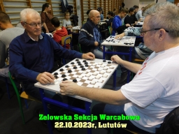Indywidualne i Drużynowe Mistrzostwa Województwa Łódzkiego w warcabach 100-polowych - Lututów, 2023 rok