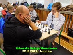 Indywidualne i Drużynowe Mistrzostwa Województwa Łódzkiego w warcabach 100-polowych - Lututów, 2023 rok