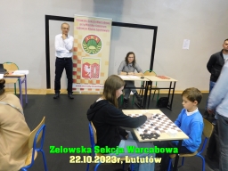 Indywidualne i Drużynowe Mistrzostwa Województwa Łódzkiego w warcabach 100-polowych - Lututów, 2023 rok